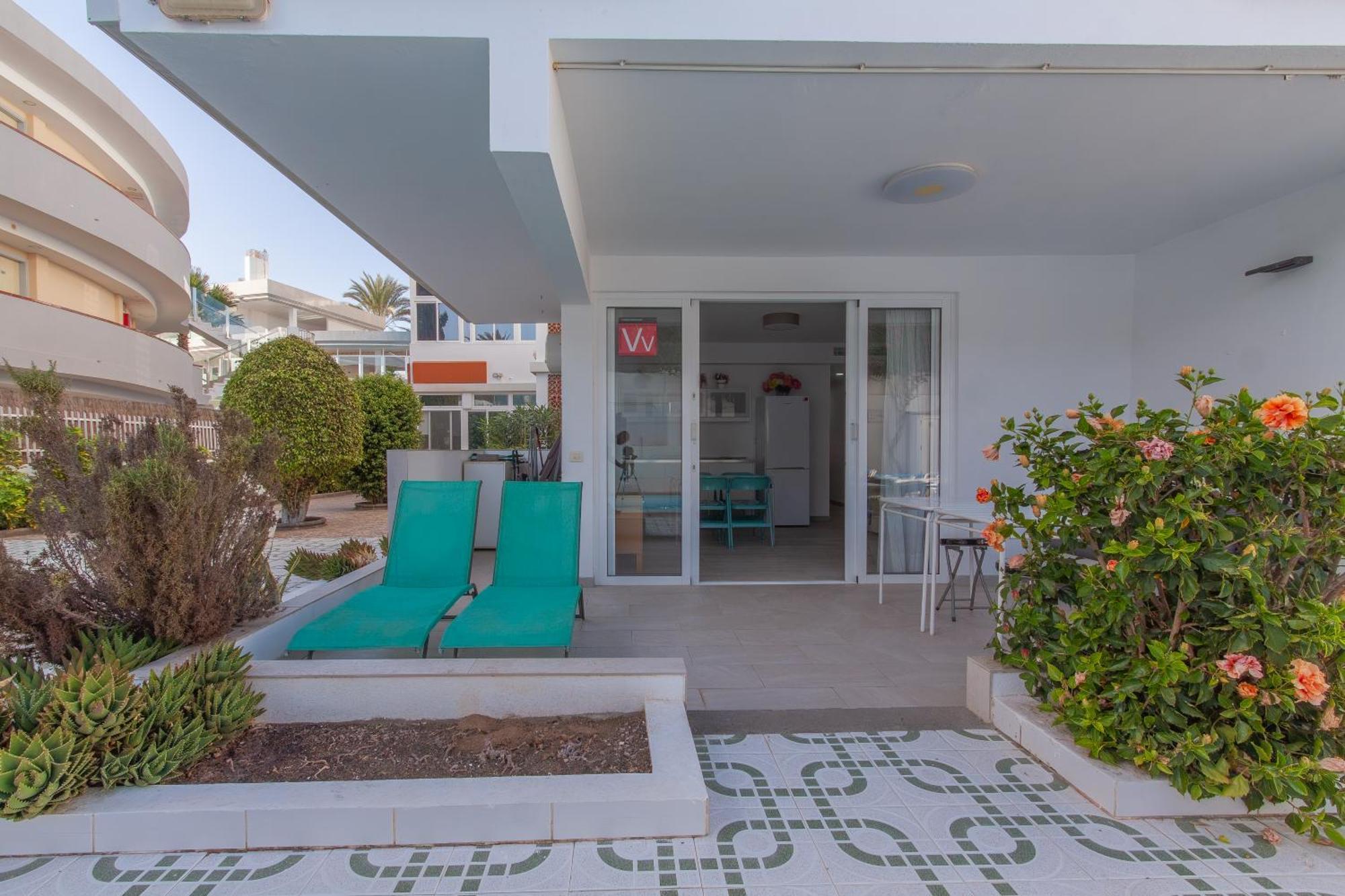 Apartamento Con Terraza Y Piscina En Playa Del Ing Playa del Ingles  Exterior photo